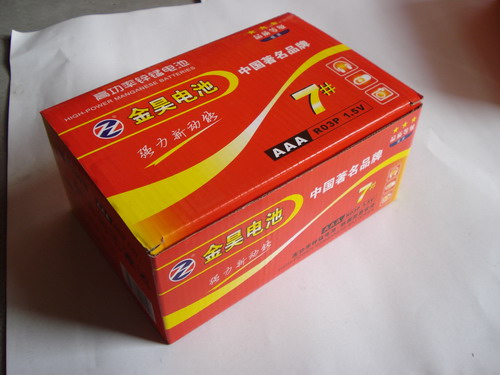 高功率锌锰电池