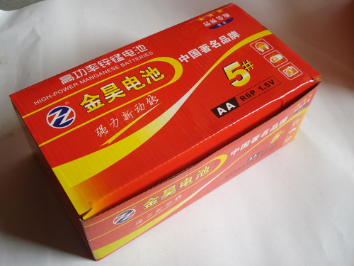 高功率锌锰电池